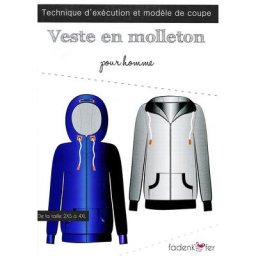 Fadenkäfer Patron ""Veste en molleton"" pour hommes