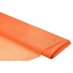 Tissu tulle, orange