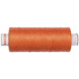 buttinette Fil à coudre universel, orange clair, grosseur : 100, bobine de 500 m