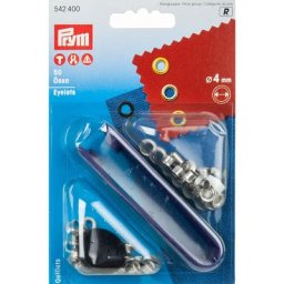 Prym Œillets sans coudre, Ø 4 mm, 50 pièces