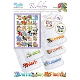 buttinette Grilles de broderie ""bébés animaux