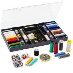 Assortiment de fils à coudre, 56 pièces