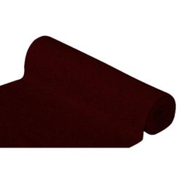 Tissu bord-côte recyclé lisse, 50 cm, bordeaux