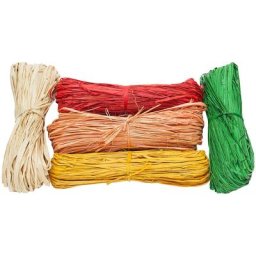 Raphia, multicolore, 100 g