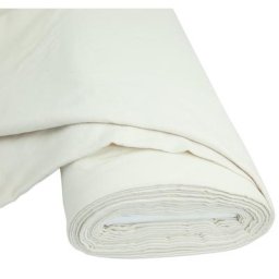 Tissu flanelle en coton, écru