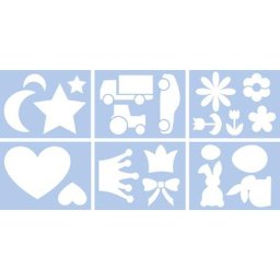 buttinette Pochoirs ""motifs standards