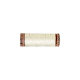 Mettler Silk Finish Cotton - Fil pour machine à coudre, écru, grosseur 40, 150 m