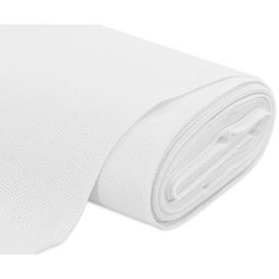 Kilim toile Aïda, blanc, 33 points/10 cm