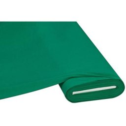 Tissu jersey en coton « basic », émeraude