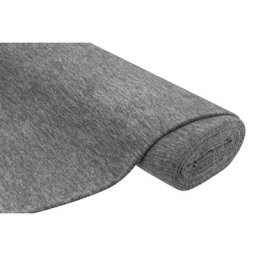 Tissu polaire, anthracite chiné