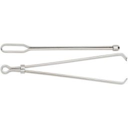 buttinette Aiguilles passe-lacet, longueur : 6,5 et 8 cm, contenu : 2 pièces