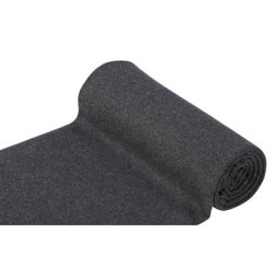 Tissu bord côte ""confort"", anthracite/mélangé