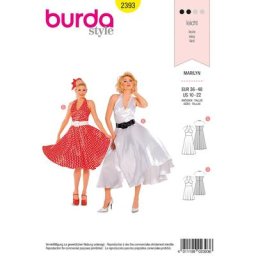 Patron burda 2393 ""robe Marilyn