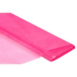 Tissu organza ""Delhi"", rose