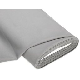 Tissu polyester uni, gris