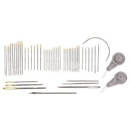 buttinette Set d'aiguilles à coudre, 52 pièces