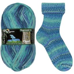 Opal Laine à chaussettes collection Forêt équatoriale ""sensation forte
