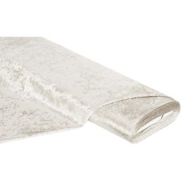 Panne de velours, écru