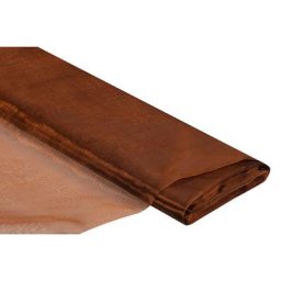 Tissu organza, bronze