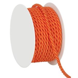 Cordelette, orange, 4 mm, 10 m