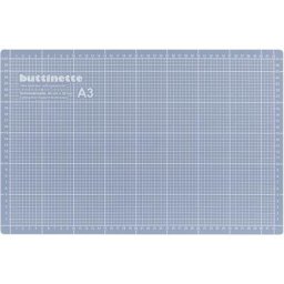 buttinette Tapis de découpe, gris/bleu