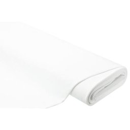 Tissu Sweat-shirt recyclé, blanc