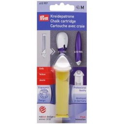 Prym Cartouche de craie de rechange, jaune
