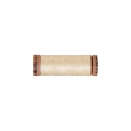 Mettler Silk Finish Cotton - Fil pour machine à coudre, champagne, grosseur : 40, 150 m