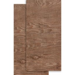Plaques de cire ""aspect bois"", 20 x 10 cm, 2 pièces