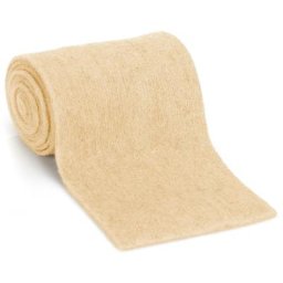 Ruban en laine feutrée, écru, 13 cm, 1,5 m