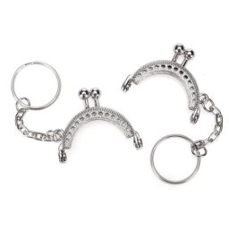 buttinette Mini-fermoirs pour sac, dim. : 4 x 3,4 cm, 2 pièces