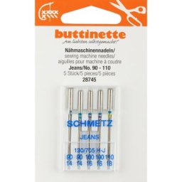 buttinette Aiguilles pour machine à coudre ""jeans