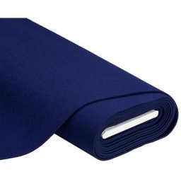 Feutrine épaisse, bleu foncé, 4 mm