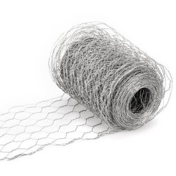 Grillage de décoration, argent, 20 m