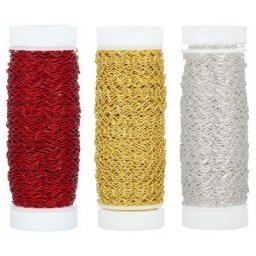 Set de fils bouillon, 3 bobines de 50 m