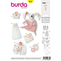 burda Parton 9635 ""Accessoires pour bébé