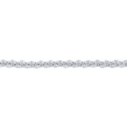 Galon de passementerie, argent