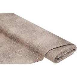 Similicuir doux aspect vintage, taupe