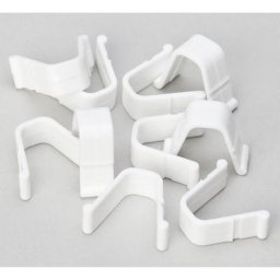 buttinette Arrêts de rideau pour système rail, 20 x 20 x 10 mm, 10 pièces