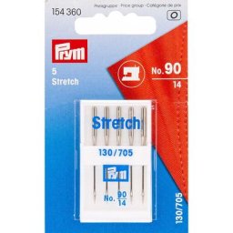 Prym Aiguilles pour machine à coudre ""Stretch"", épaisseur : 90, contenu : 5 pièces
