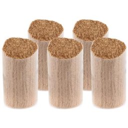 buttinette Fils acrylique pour point noué, marron, 1000 fils