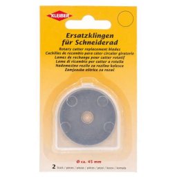 Lames de rechange pour cutter rotatif, 45 mm Ø, 2 pièces