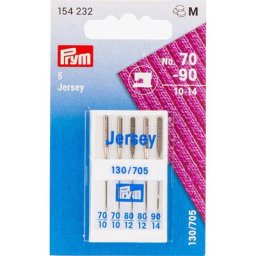 Prym Aiguilles pour machine à coudre ""jersey"", épaisseur : 70–90, contenu : 5 pièces