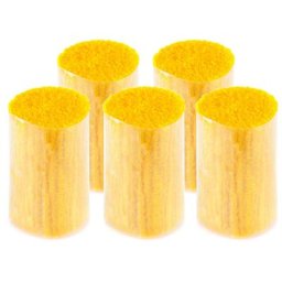 buttinette Fils acrylique pour point noué, citron, 1000 fils