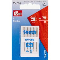 Prym Aiguilles pour machine à coudre ""Stretch"", épaisseur : 75, contenu : 5 pièces