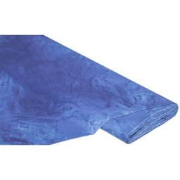Tissu coton à impression numérique ""eau Ria"", bleu