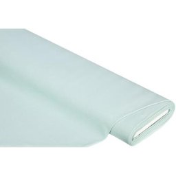 Tissu sweat en coton ""Basic"", menthe à l'eau