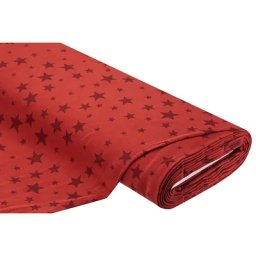 Tissu sweat-shirt ""étoiles"", ruille