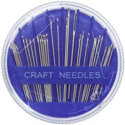 buttinette Aiguilles à coudre, 0,7 - 1,1 mm, longueur : 31 - 51 mm, contenu : 30 pièces