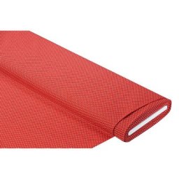 Tissu coton à pois ""Mona"", rouge/blanc, 2 mm Ø